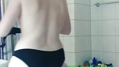 Lydig Sekreterare Leila Larocco uppfyller sex filmer äldre kvinnor cheferna.